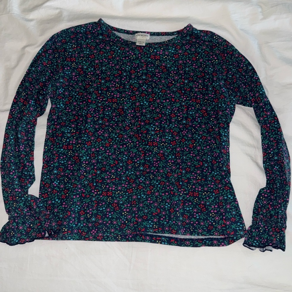 jcrew crewcuts floral top